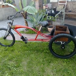 New Stretched Lowrider Tricycle 26 "