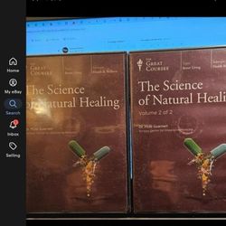 The Science of Natural Healing Volumes 1 and 2 (12 DVD Set) Like New