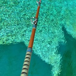 Calstar Custom 196-7, Saltwater Fishing  Rod, E-glass Deckhand Style