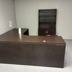 Free Desk & Cabinet