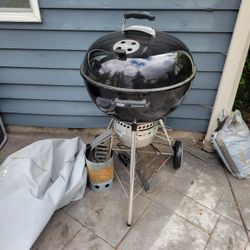 Weber charcoal grill