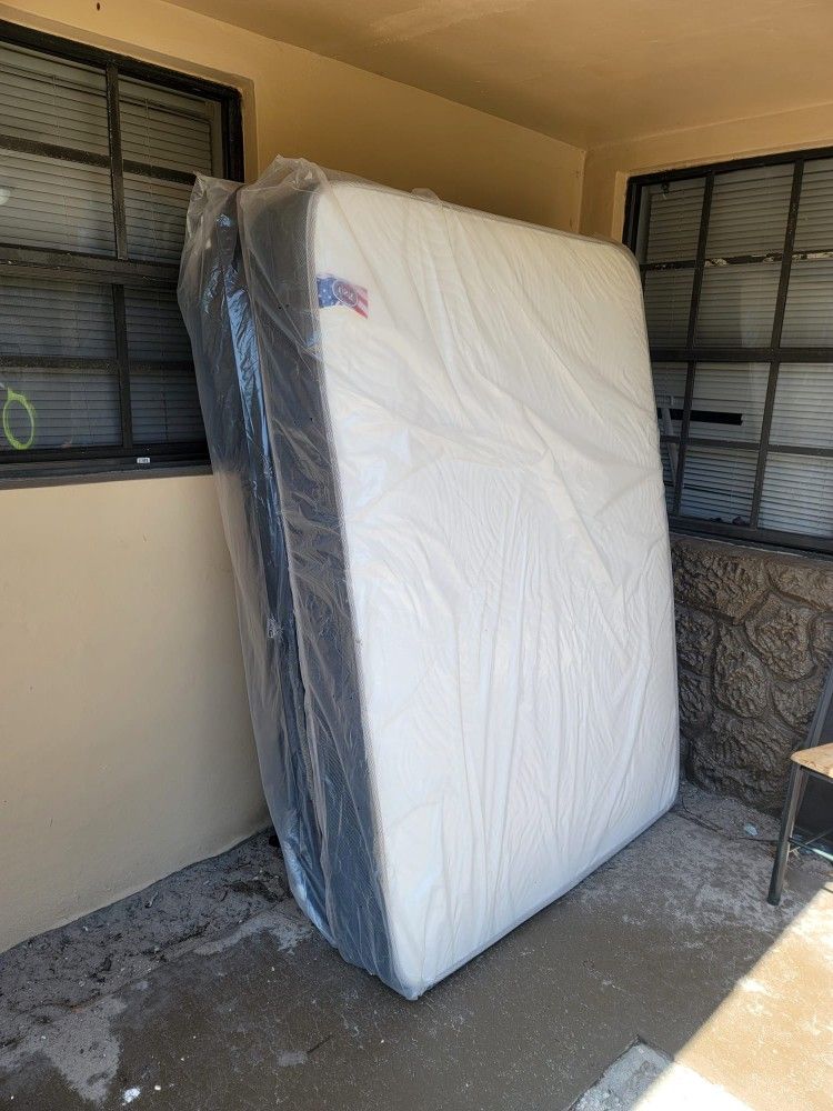 NEW FULL MATTRESS AND BOX SPRING AVAILABLE QUEEN SIZE