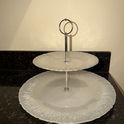 2 Tier Serving Tray