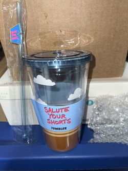 New Nickelodeon Nick Box Salute Your Shorts Camp Anawanna 16oz Cold Tumbler Cup!