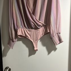 Iridescent Pink Bodysuit 