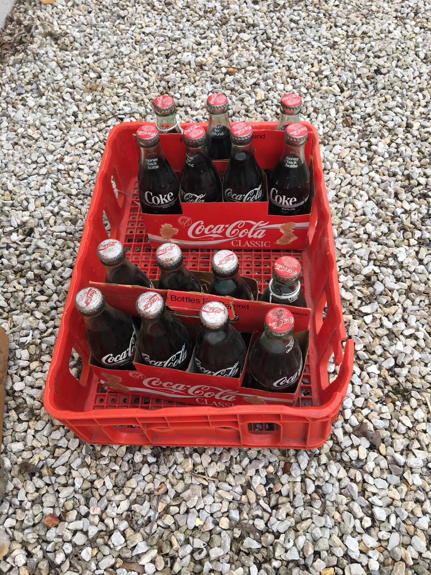 Vintage Unopened Coka Cola Bottles