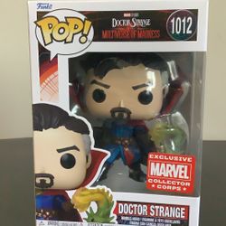 Funko Pop Marvel Collector Corps Exclusive Doctor Strange #1012