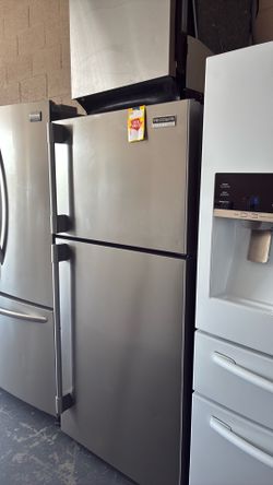 Nice like new Frigidaire stailenss steel refrigerator