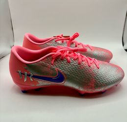 New Nike Zoom Vapor 16 Academy Vinicius JR FG MG Soccer Cleats Pink Men Size 9.5