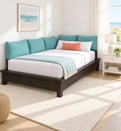 Pottery Barn Teen Queen Platform Bed