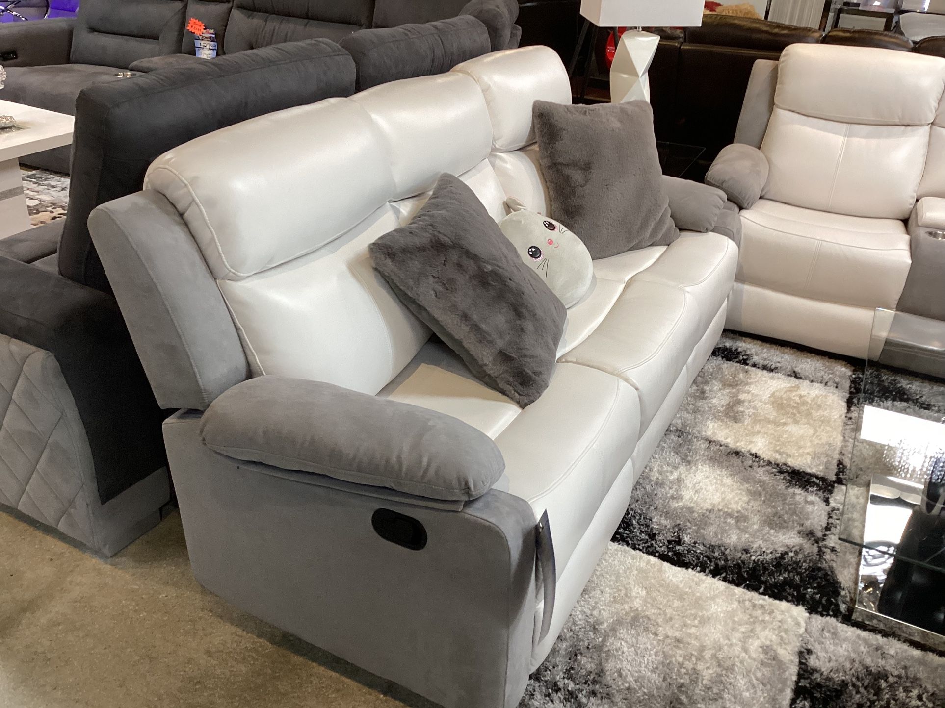 Beautiful Furniture Sofa Loveseat 4Manuel Recliners On Sale Now For $799