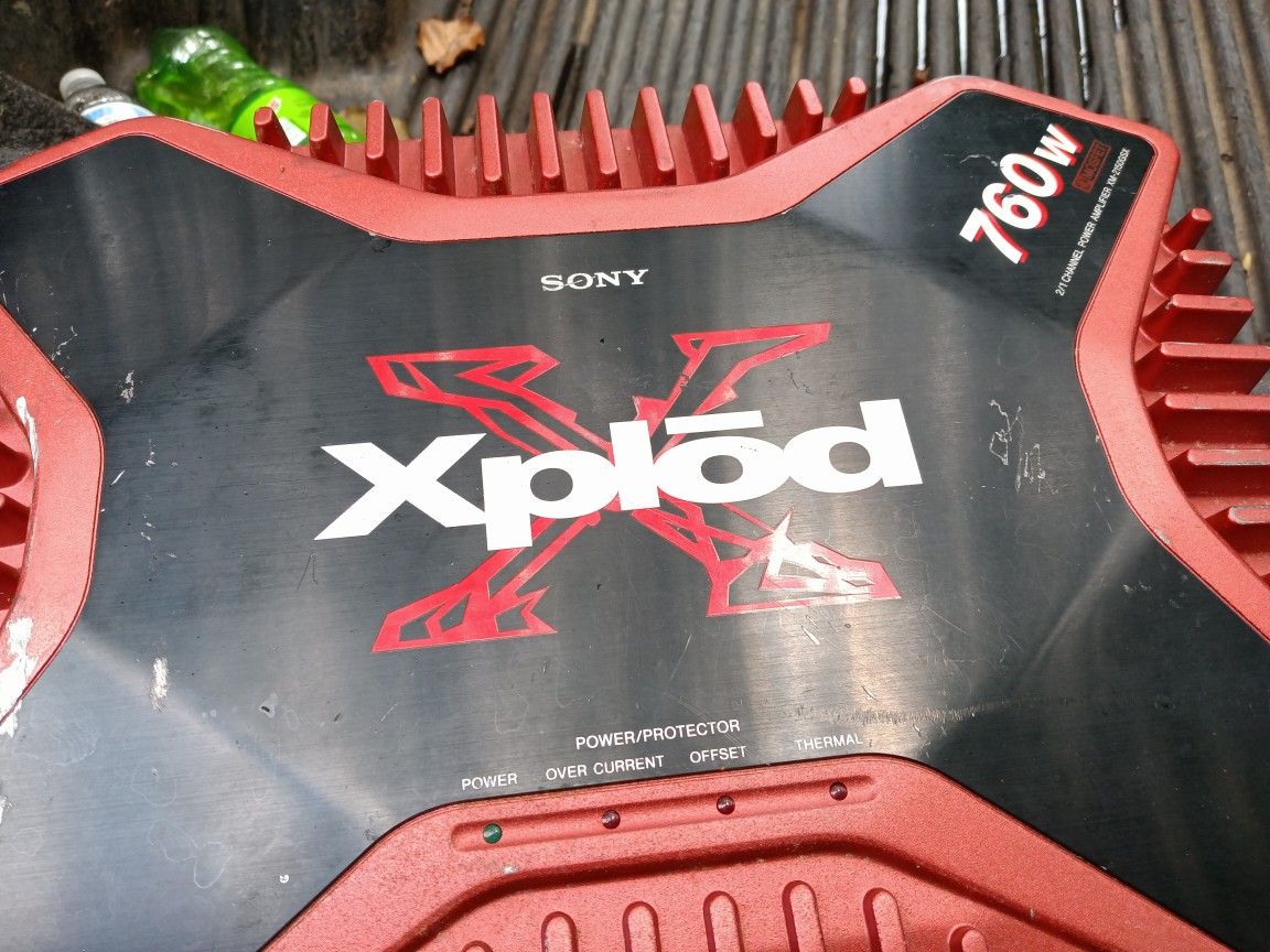Sony Xplod 760w Amplifier