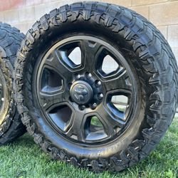 20” Dodge Ram 2500 Laramie Night Edition Factory Stock Rims/Tires 