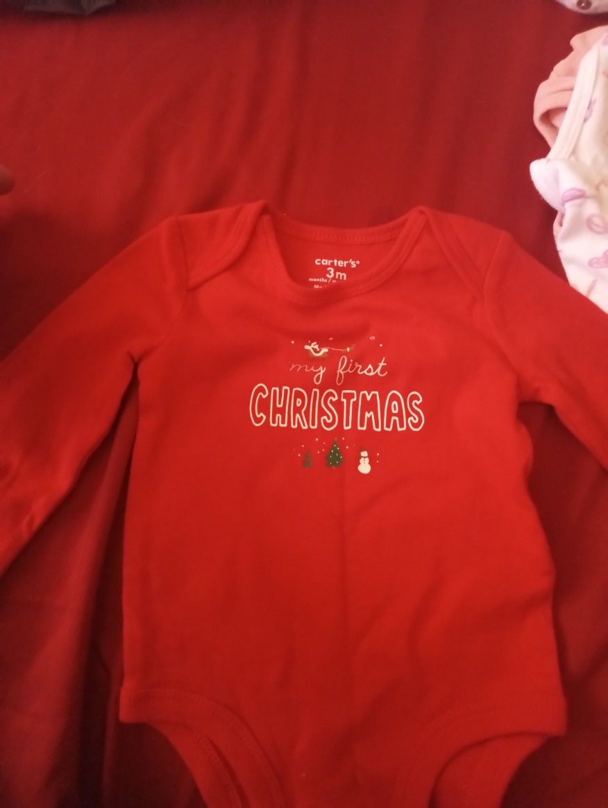 Never Been Worn Baby Girls My First Christmas 3 Months Pick Up Only