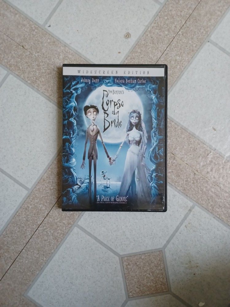 Nightmare Before Christmas Corpse Bride Dvd