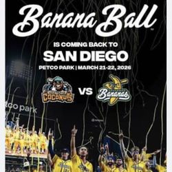 Savannah Bananas-Banana Ball Tickets at Petco Park 