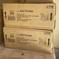 2 End Tables (price For Both), Need It Gone 