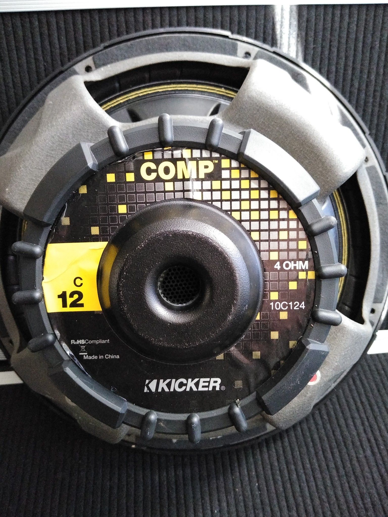 KICKER COMPETITION C 12 INCH OHM 10C124