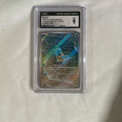 Squirtle Pokémon 2023 Japanese 151 Art Rare holo