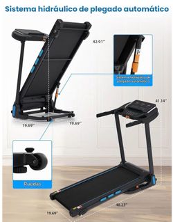 Caminadora Plegable 3.0 HP – Ideal para el hogar