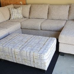 Brand New Artisanal Sand Tan 3pc Sectionals ( Stay Tuned,  I Am Changing The Game Soon ) *NOBODY CAN DO WHAT I DO*