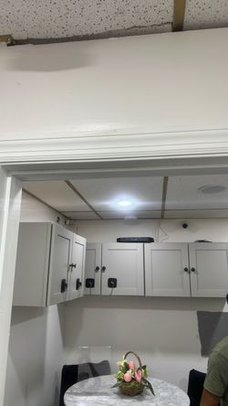 Complete Gray Cabinet & Sink Set with Countertop – Upper & Lower Cabinets