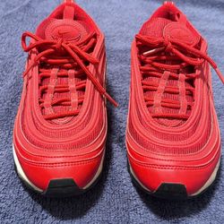 Nike Air Max 97 “Triple Red” (University Red)  Women – Size 7.5 – Clean 