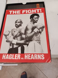 Hagler vs Hearns Official Program 