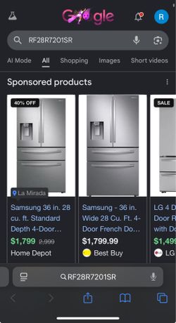 Samsung Refrigerator 36 in. 28 cu. ft. Standard Depth 4-Door French Door Smart Refrigerator in Fingerprint Resistant Stainless Steel
