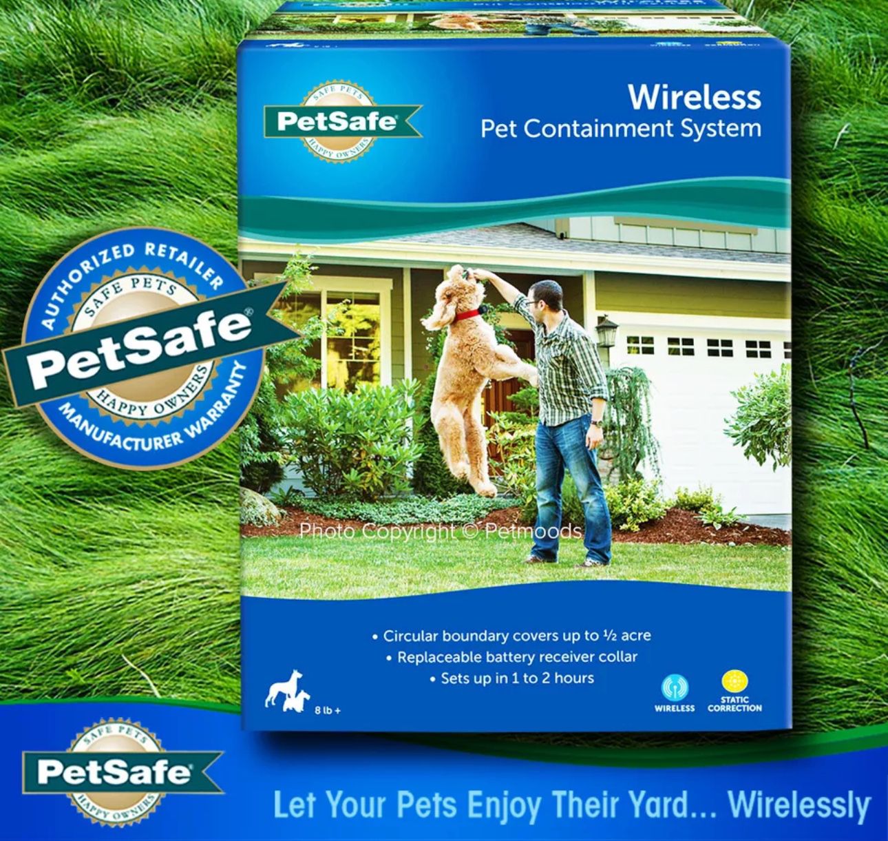 PetSafe PIF-300 Wireless Pet Containment System Dog Fence Collar 