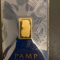 10g 24k Gold Pamp Bar 