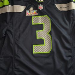 Nick Emmanwori Super Bowl Patch Jersey