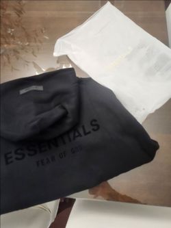 Black Essential Hoodie