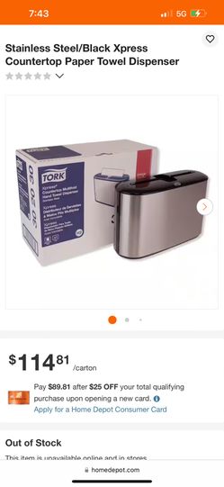 Tork Paper Towel Dispense