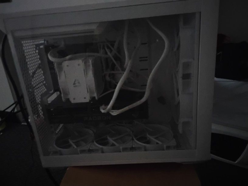 Ryzen 9800x 3d With Rx 9070 Gaming PC 64 Gigs Ram With Fast Samsung M.2 Drive