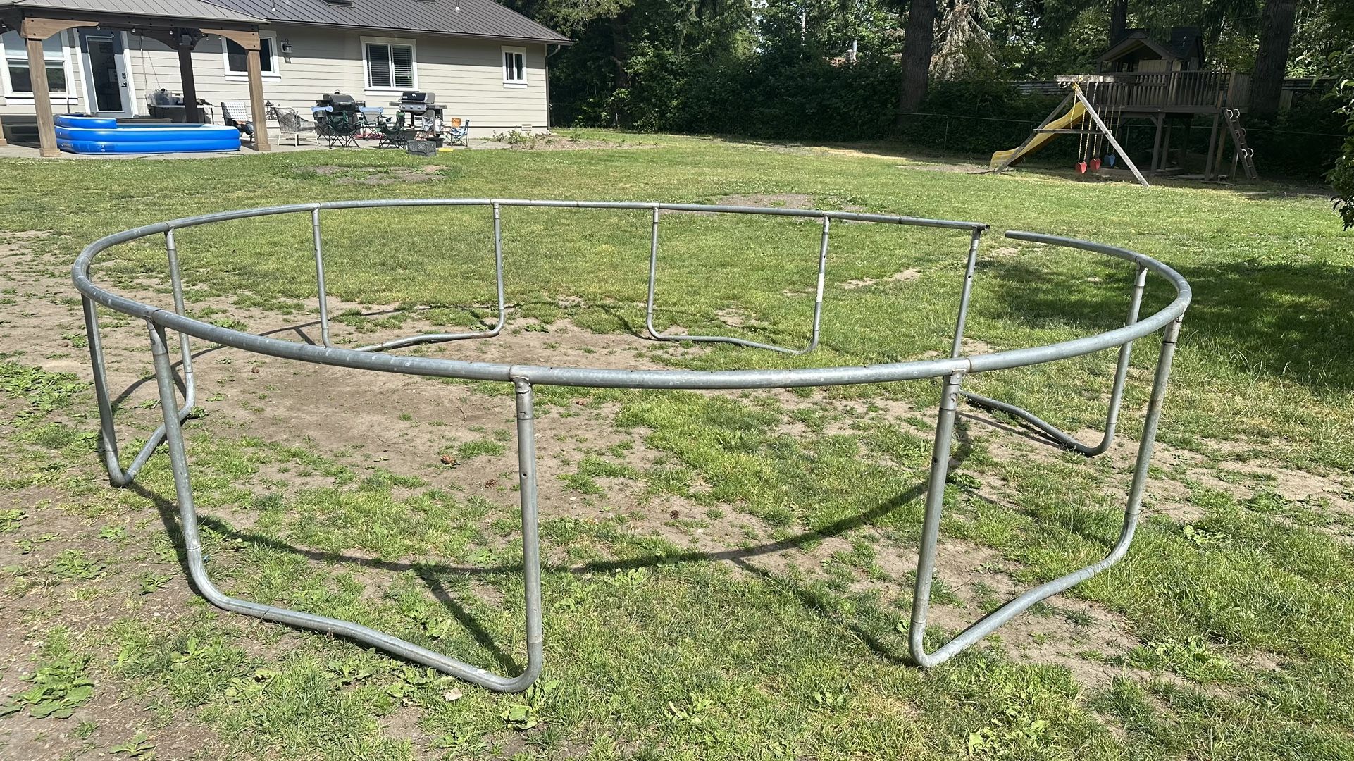 Trampoline Frame And Other Scrap Metal