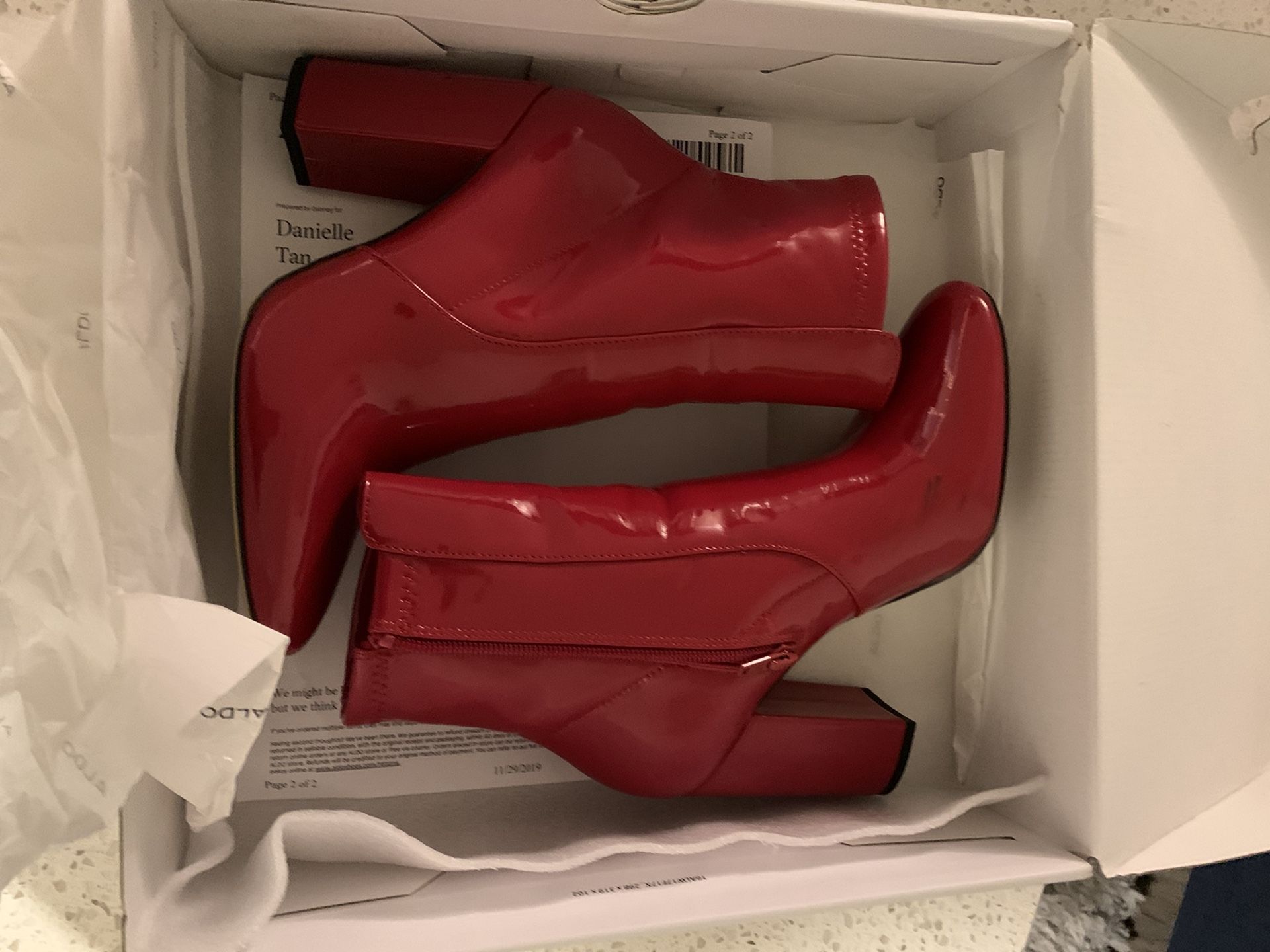 Red Heeled Boots