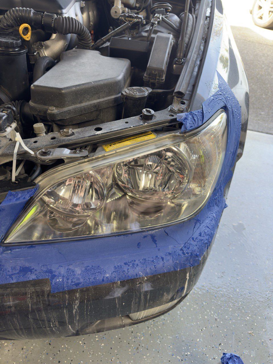 Headlights Before & After