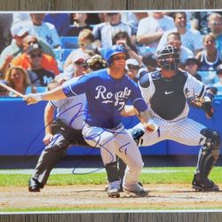 ALEX GORDON Signed 11x14 Kansas City Royals Photo