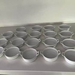 19 Ceramic Dishes Ramekins
