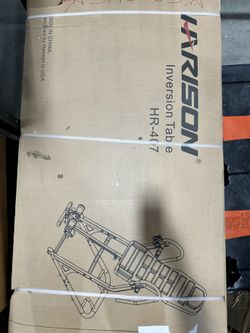 HARISON HR-407 Heavy Duty Inversion Table — New in Box