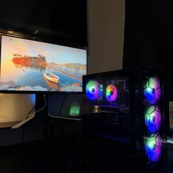 PC AND MONITOR 