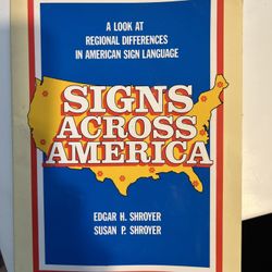 Signs Across America - Paperback Book