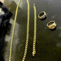 Necklaces 18K Gold Plated Stainless Steel Curb Chain Necklace Chn9710 5mm / 24 Wholesale Jewelry Website Unisex