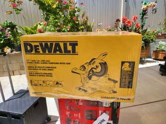 Dewalt  15 Amp Corded 12 in. Double Bevel Sliding Compound Miter Saw with XPS technology,Firm price