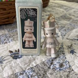 Precious moment, Christmas ornament