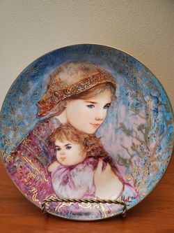 Edna Hibel Plate