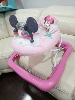 Bright Starts Disney Minnie Mouse Musical Baby Walker