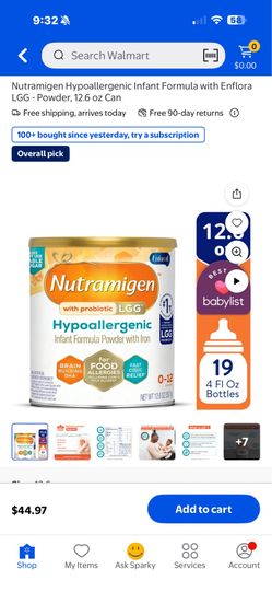 Baby nutramigen