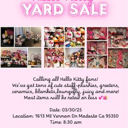 Hello Kitty Yard Sale
